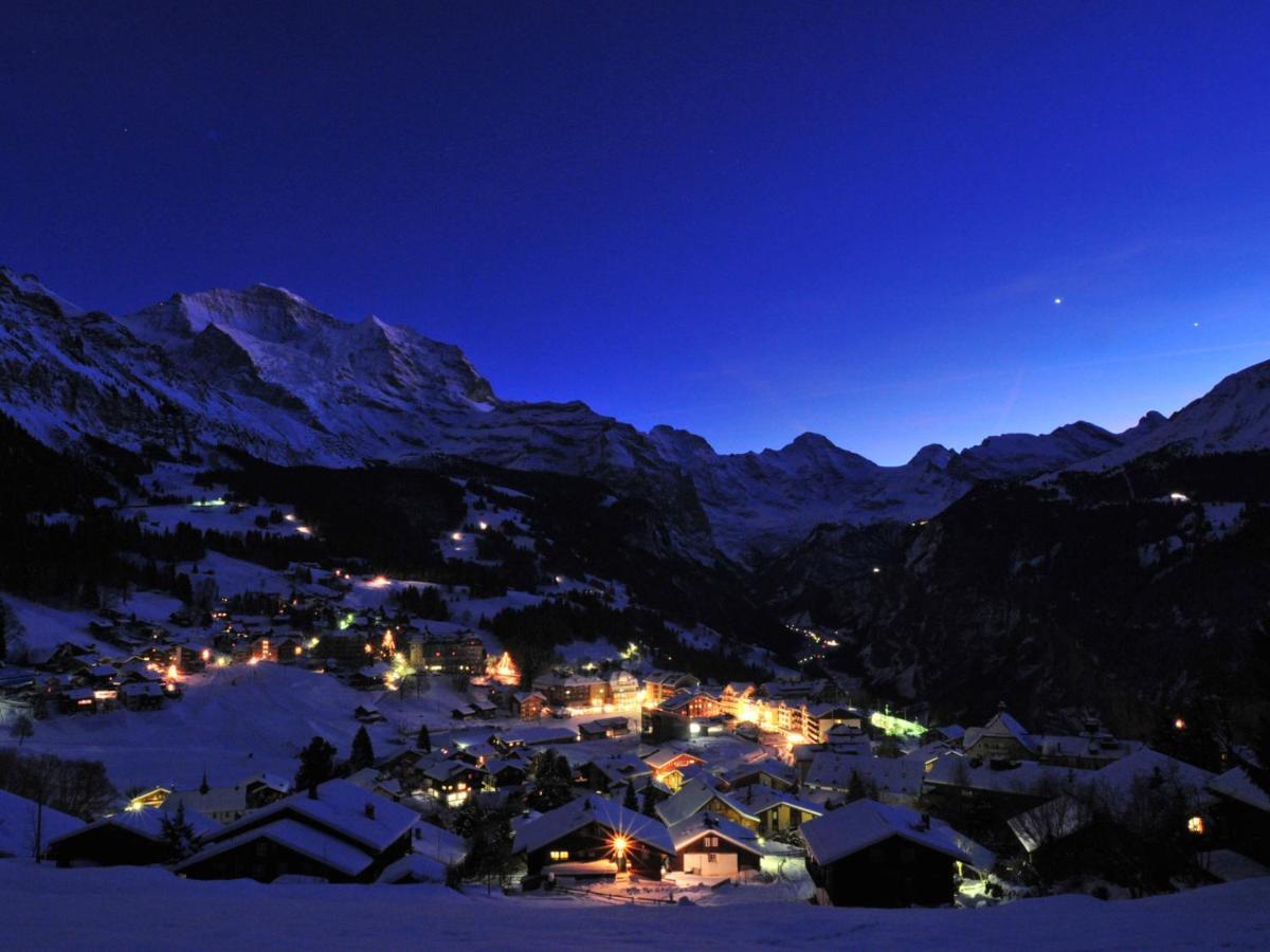 Apartment Panoramapark Soleil Haus D Apt 3 By Interhome Wengen Exterior foto